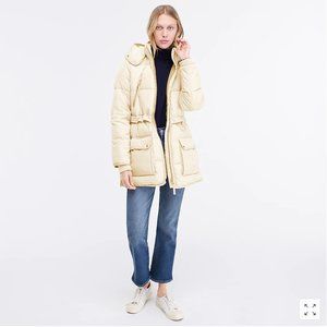 J. Crew Chateau Puffer Jacket with PrimaLoft NWT
